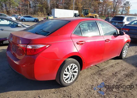 2017 Toyota Corolla Le z USA, uszkodzony, nr VIN 2T1BURHE7HC752300